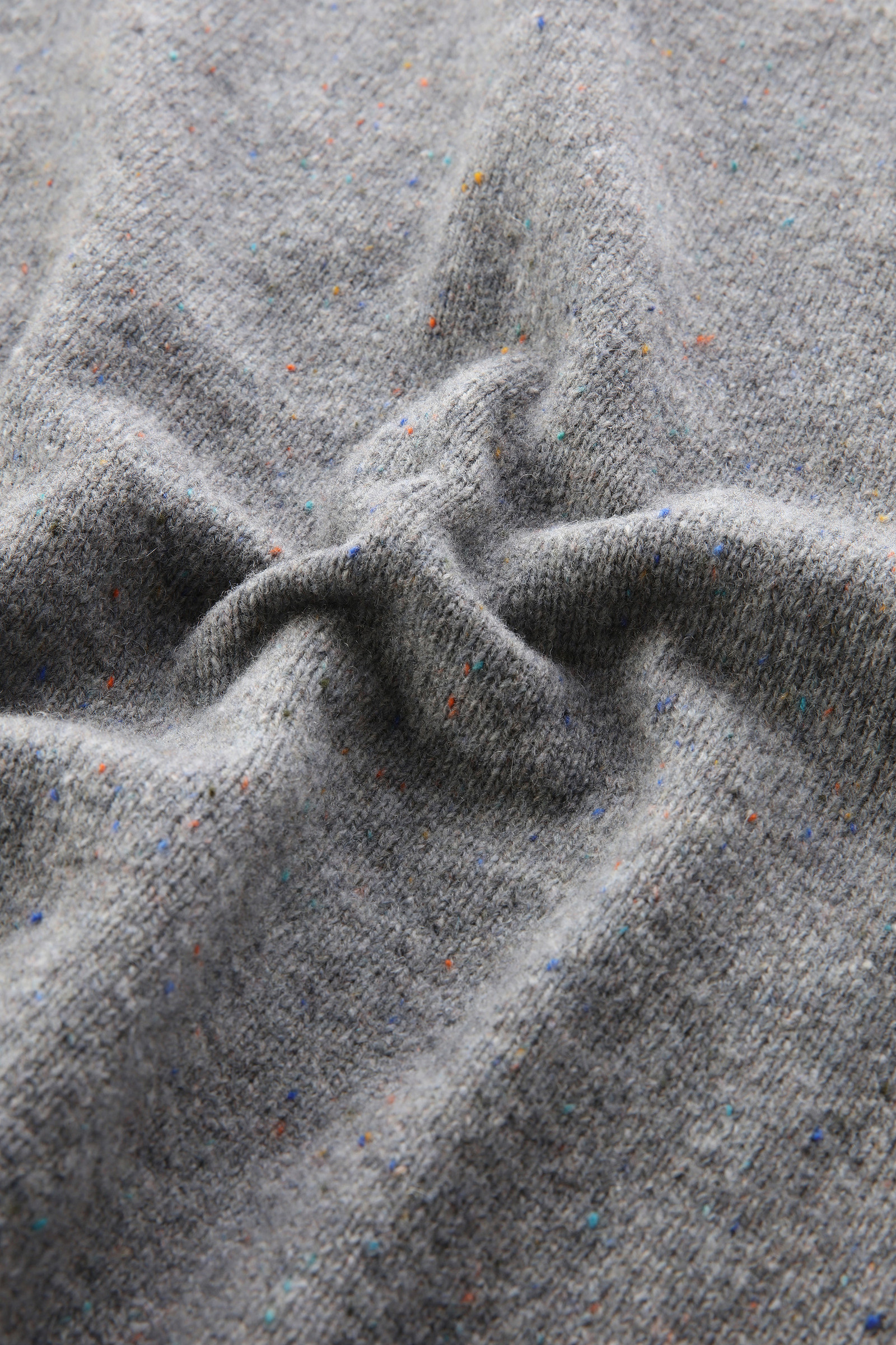 Virgin Wool Light Turtleneck Sweater Grey photo 8 | Woolrich