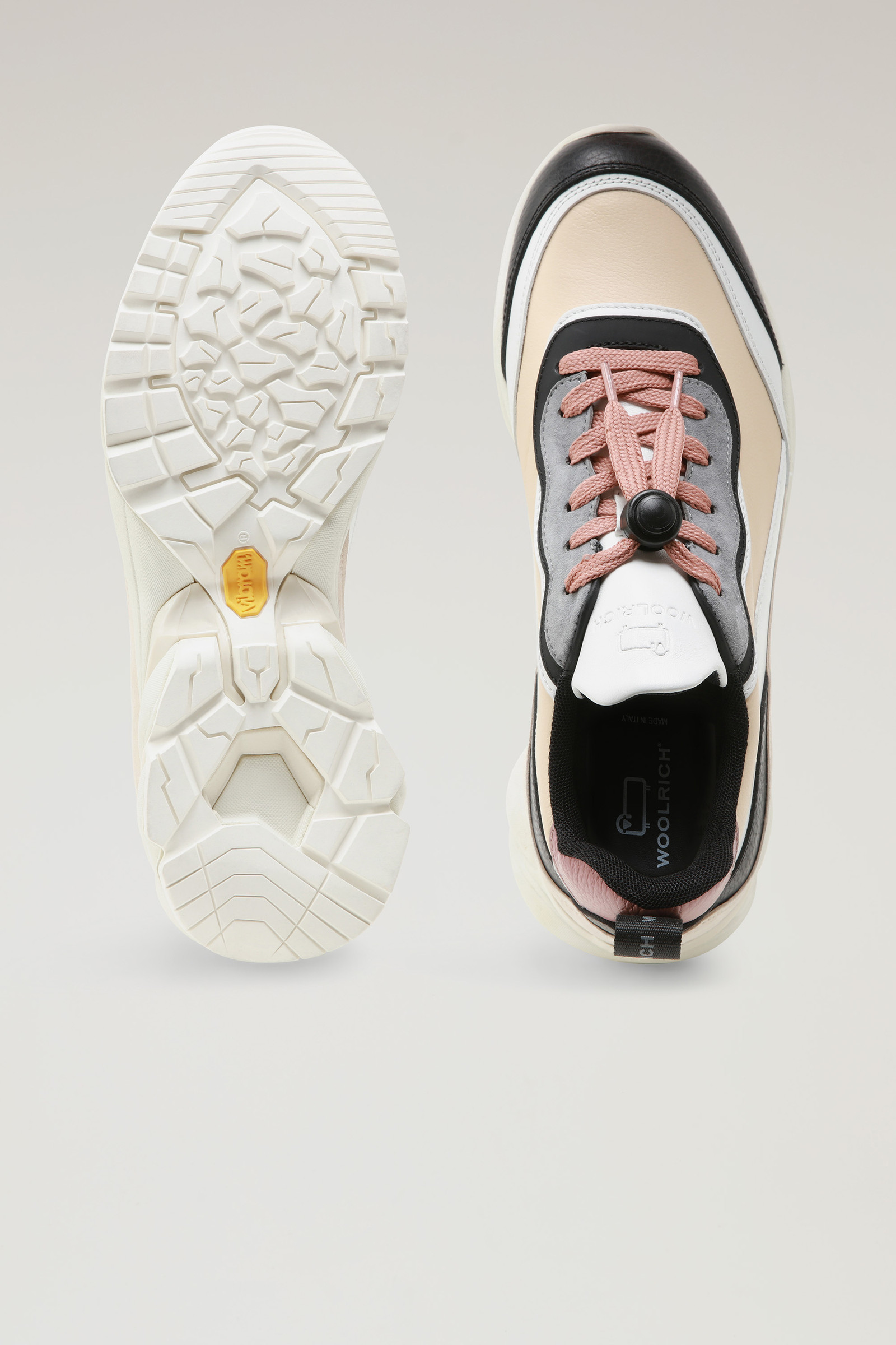 Tech runner-sneakers in napaleer beige photo 4 | Woolrich