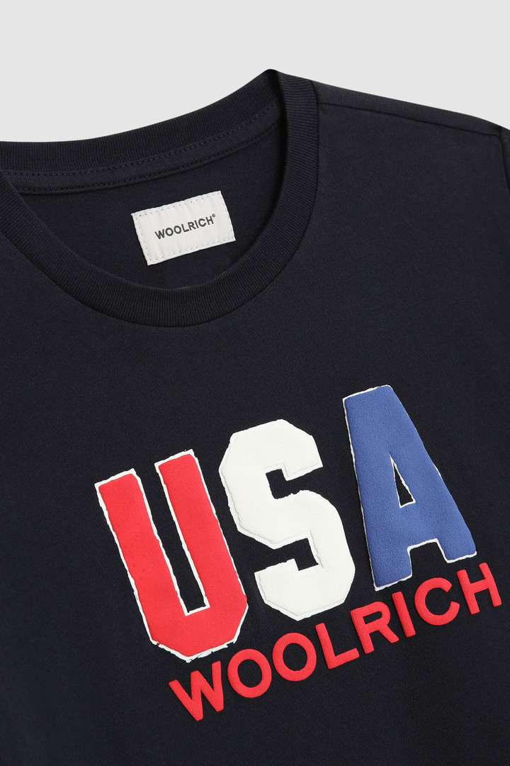 T-shirt garçon à logo USA