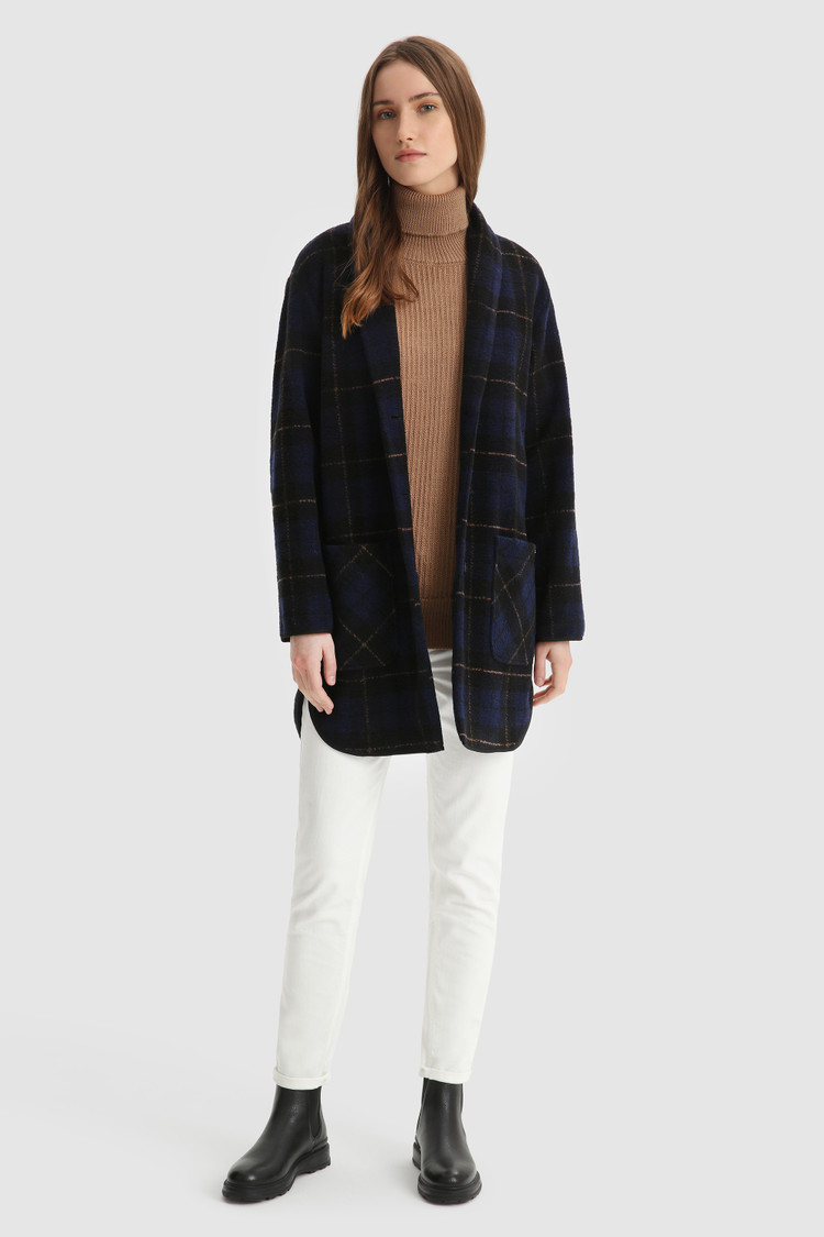 Gentry Coat in virgin wool blend
