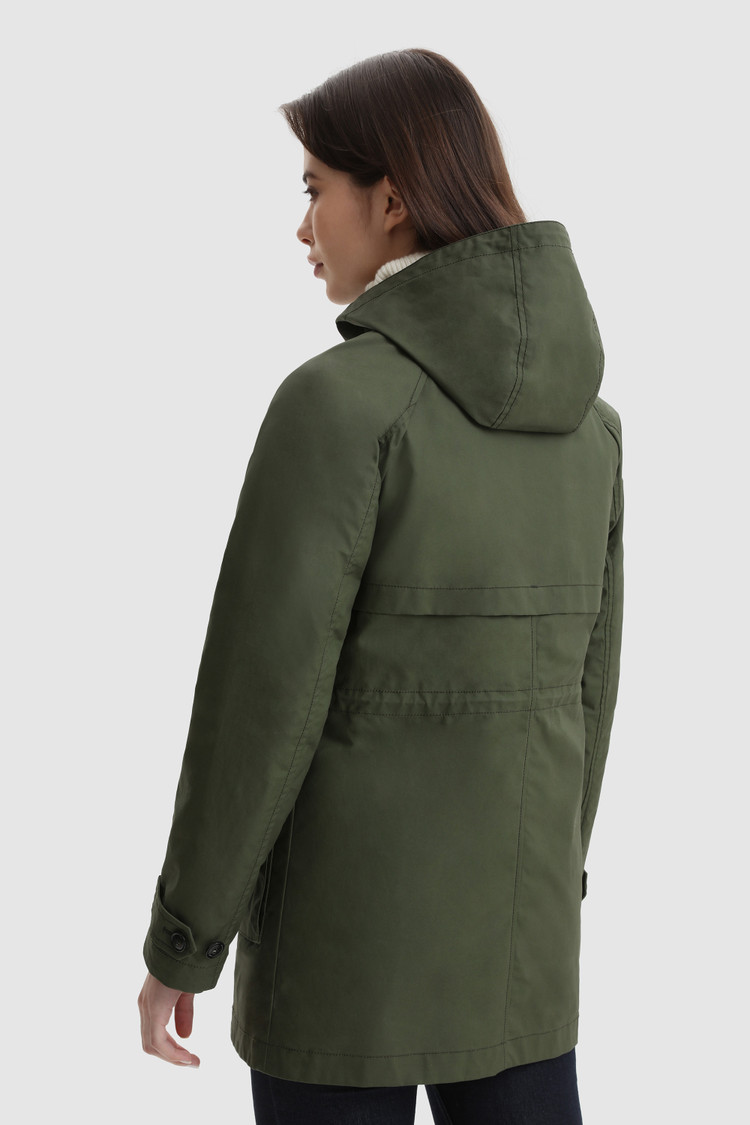 Conway Parka 2 in 1 in cotone cerato British Millerain