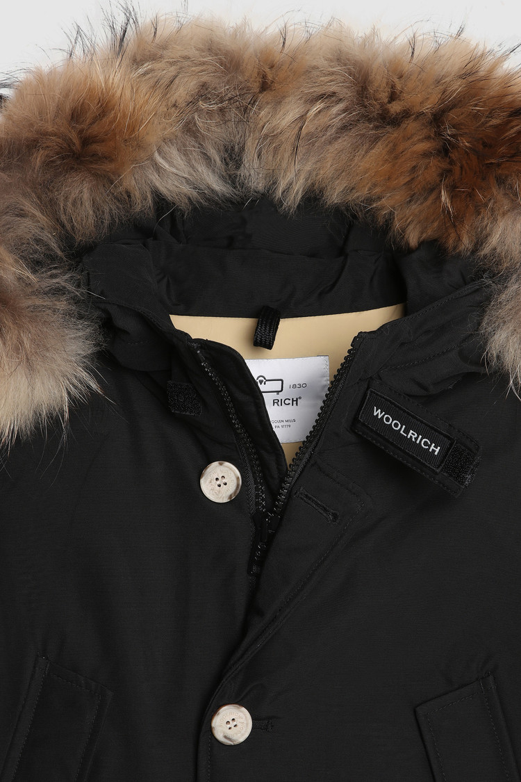 Arctic Parka voor jongens met afneembare bontrand