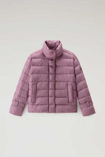 Ellis Microfiber Down Jacket Pink | Woolrich