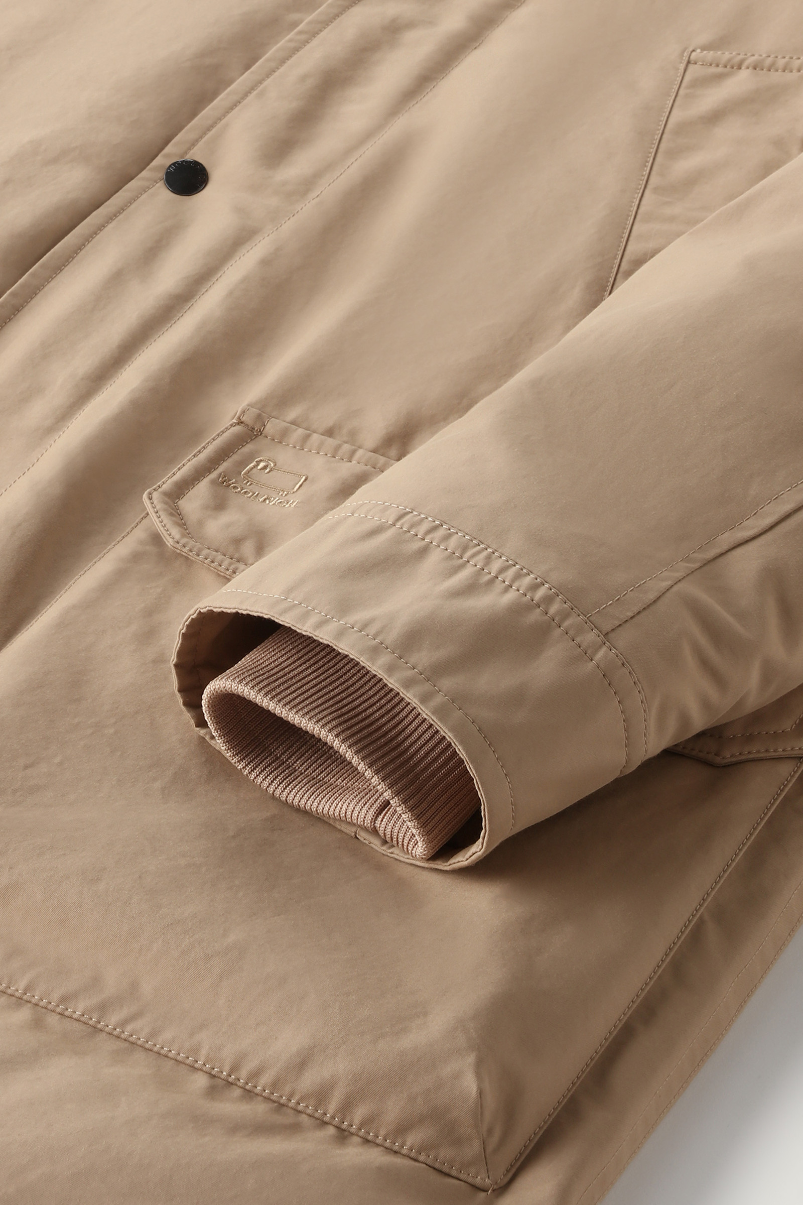 Authentic-jas met raglanmouwen beige photo 8 | Woolrich
