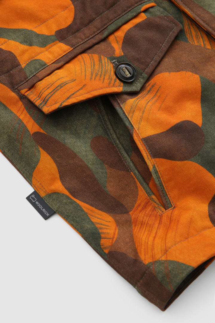 Chaqueta Easton Field de algodón de camuflaje naranja photo 9 | Woolrich