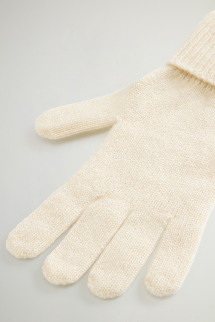 Gants en pur cachemire Blanc photo 2 | Woolrich