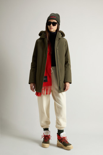 Women's Firth Parka in Tech Softshell green | Woolrich HU