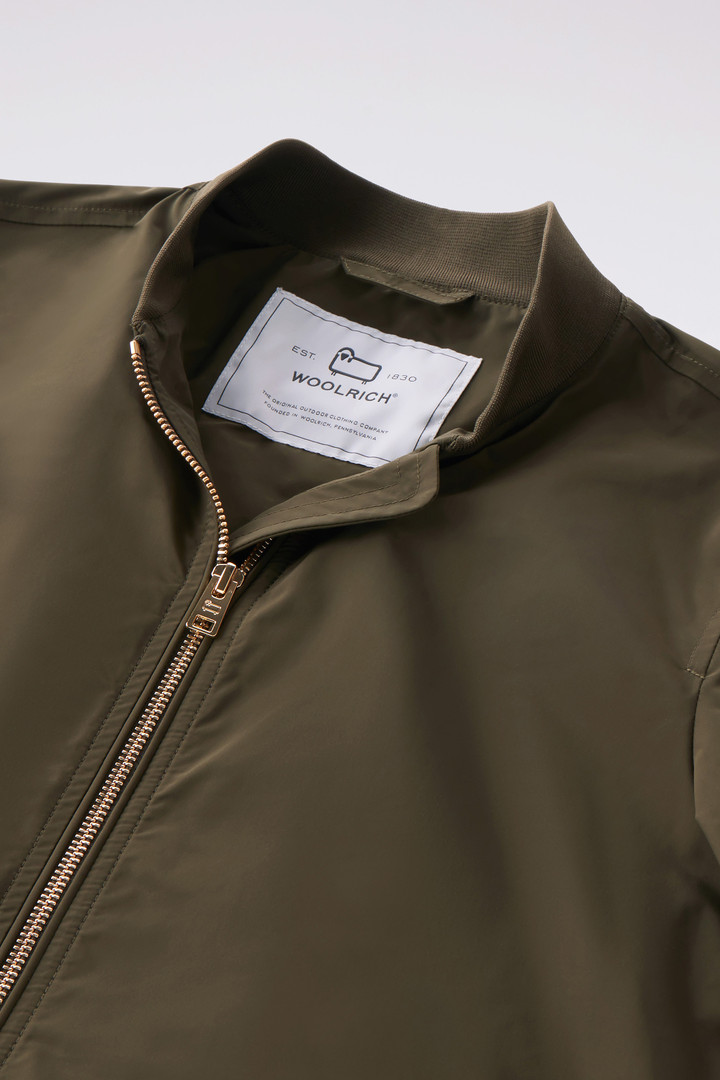 Charlotte Bomber in Urban Touch Green photo 6 | Woolrich
