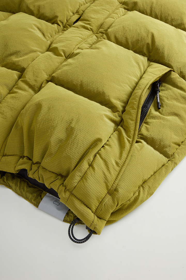 Parka courte en nylon Ripstop Olmetex by Todd Snyder Jaune photo 10 | Woolrich