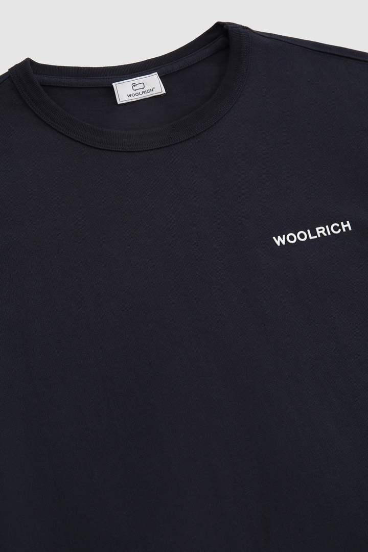 Long-Sleeve Shirt with Back Print Blue photo 5 | Woolrich