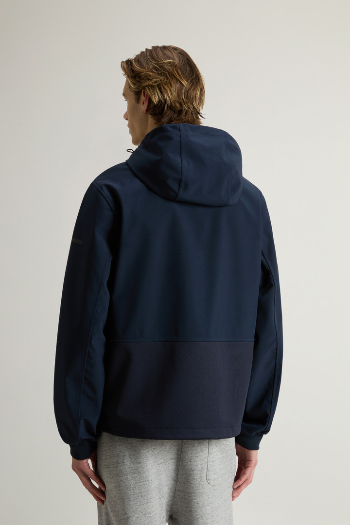 Veste en Tech Softshell Bleu photo 3 | Woolrich