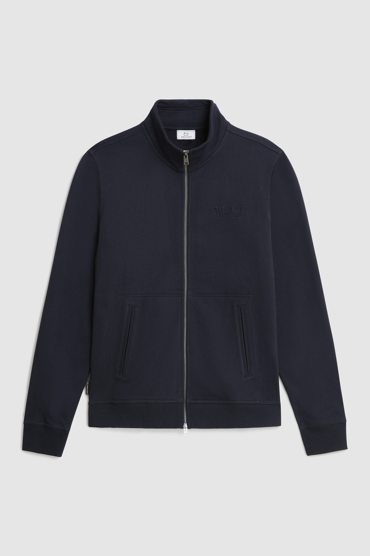Chaqueta de chándal Luxe con cremallera y cuello alto