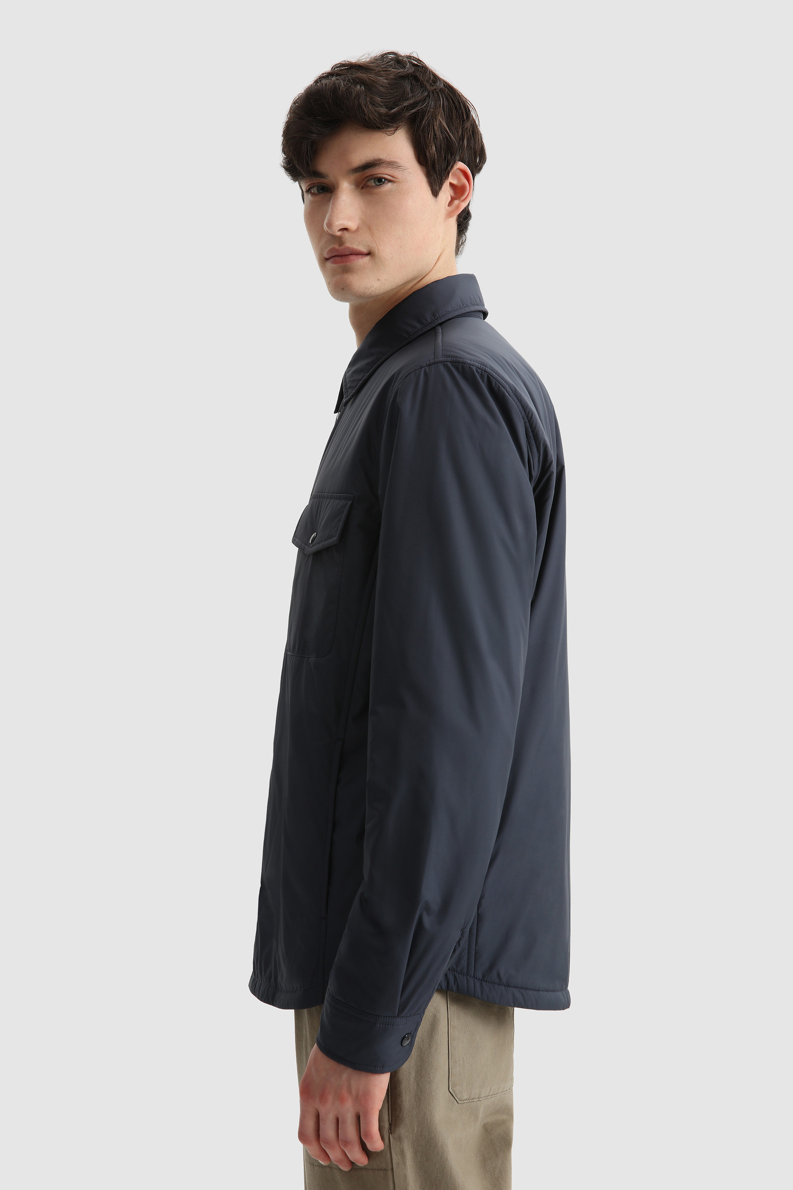 Chemise Alaskan en microfibre avec rembourrage PrimaLoft Bleu photo 3 | Woolrich