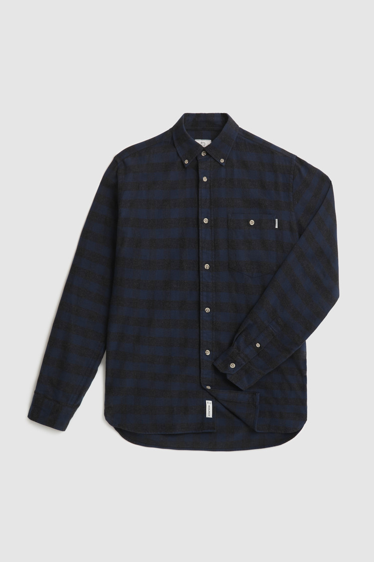 Camicia Traditional in flanella di cotone