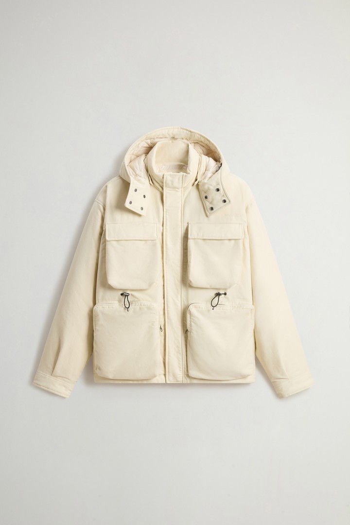 Veste en coton élastique by Todd Snyder Blanc photo 5 | Woolrich