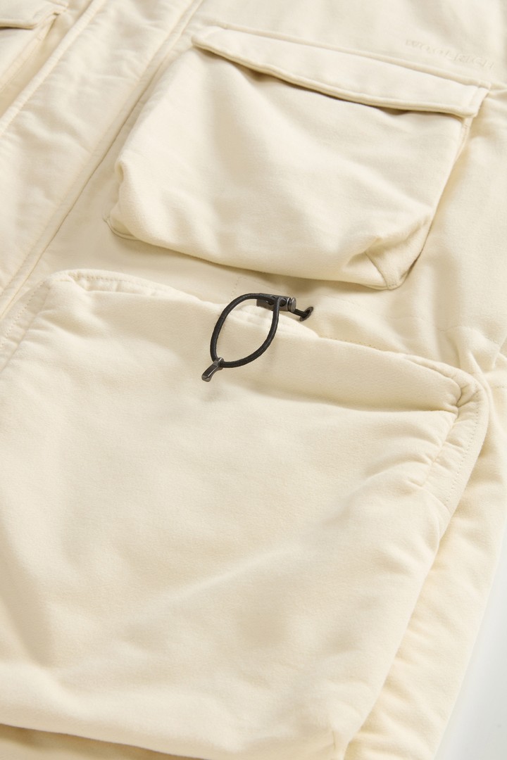 Veste en coton élastique by Todd Snyder Blanc photo 8 | Woolrich