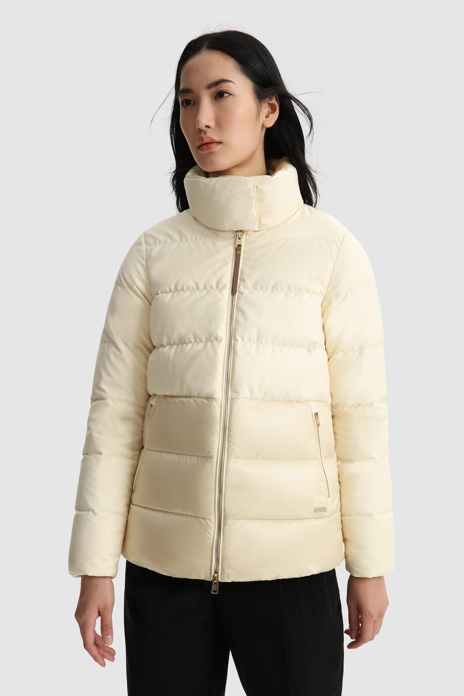 Luxe Puffy Jacket White | Woolrich USA