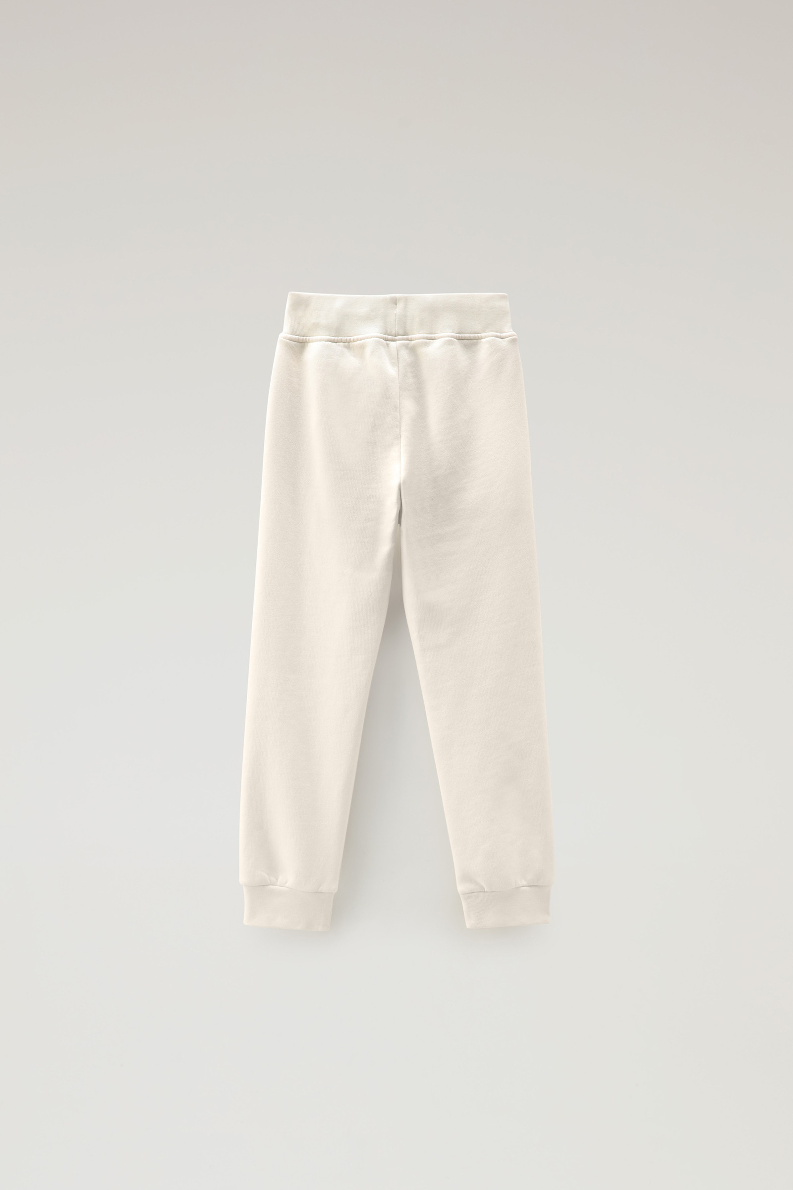 Girls' Organic Fleece Pants White photo 4 | Woolrich