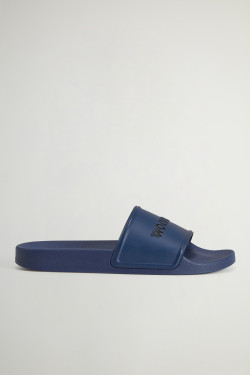 サンダル WOOLRICH Men Sandals Black WFM2510901500 Men's Double-Band Rubber Sandals black | Woolrich US