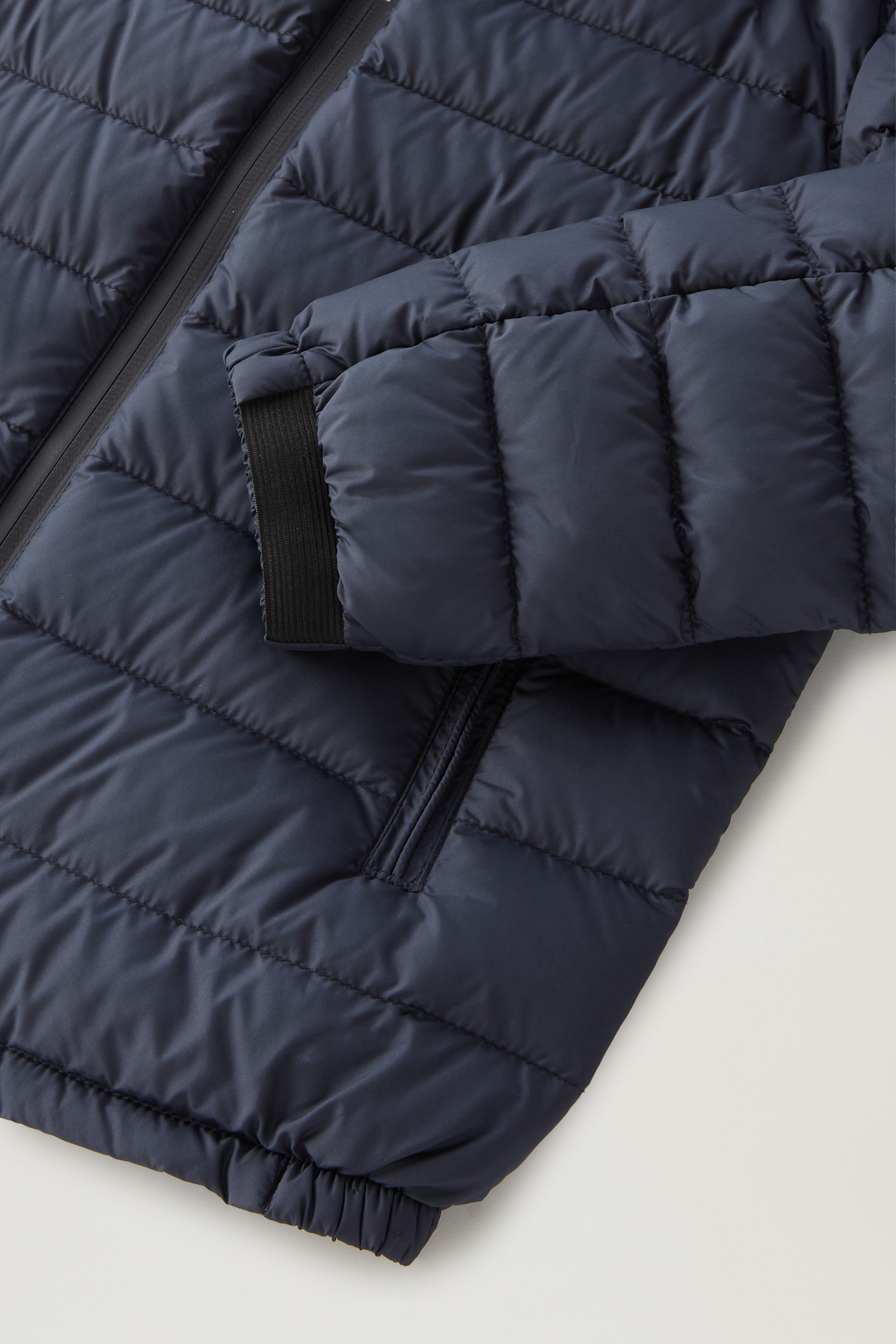 Boys' Sundance Down Jacket with Hood Blue photo 6 | Woolrich