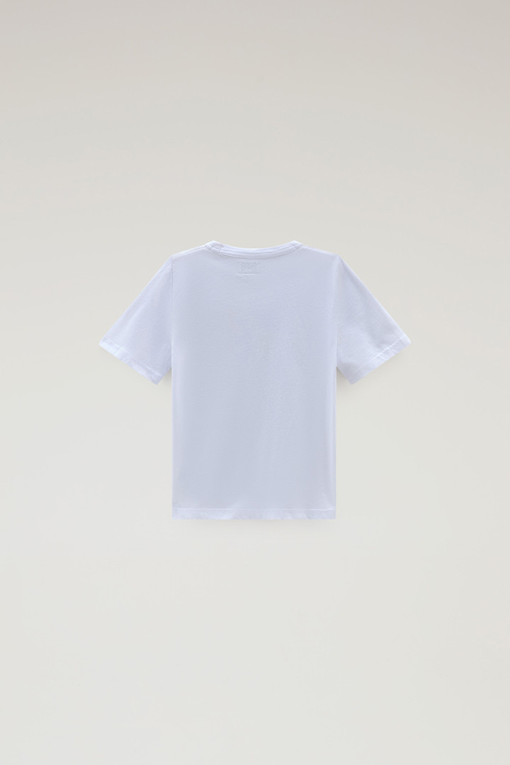 GRAPHIC T-SHIRT White photo 2 | Woolrich