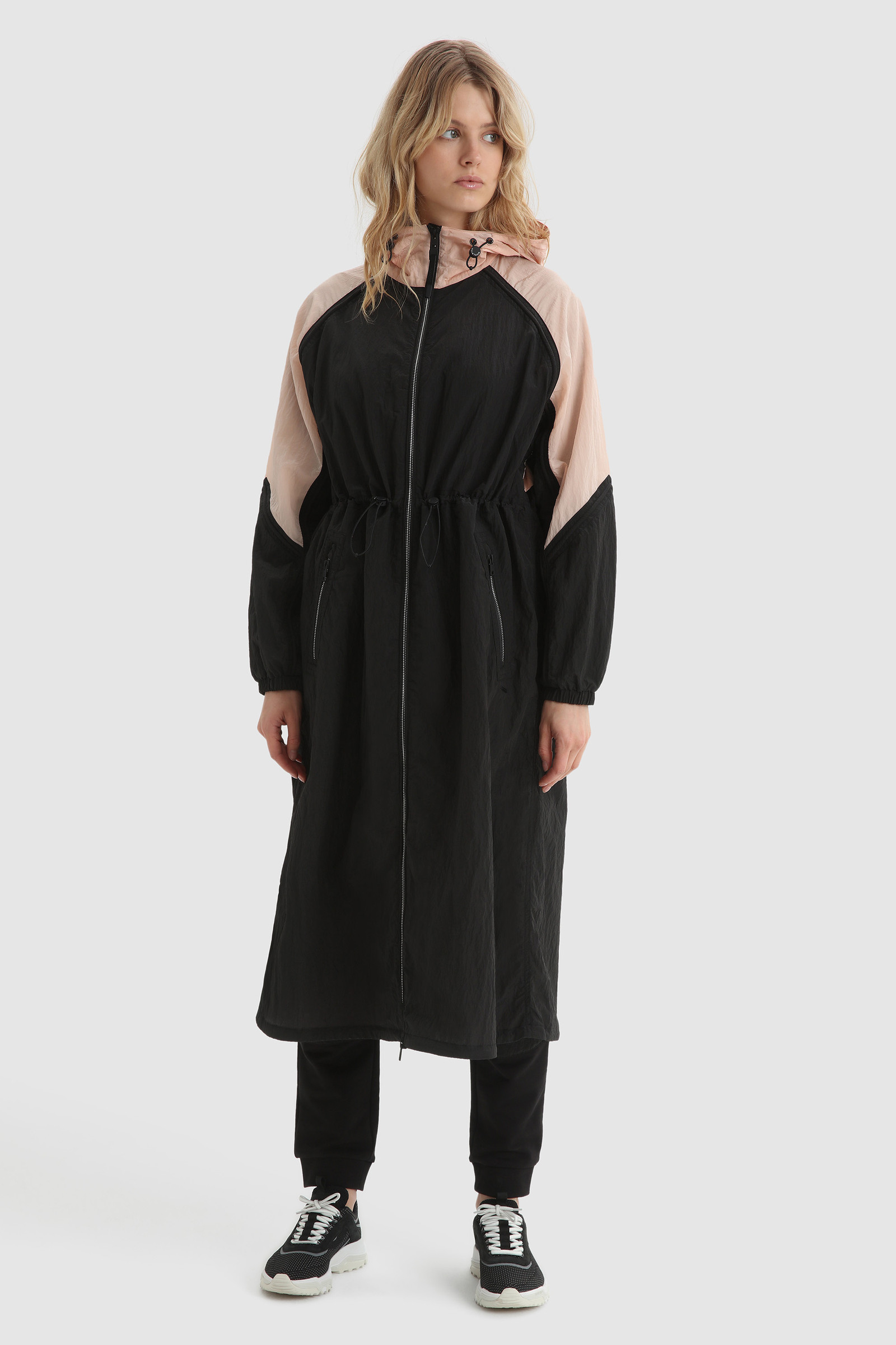 Parka Meshoppen ultraleggero in nylon Nero | Woolrich