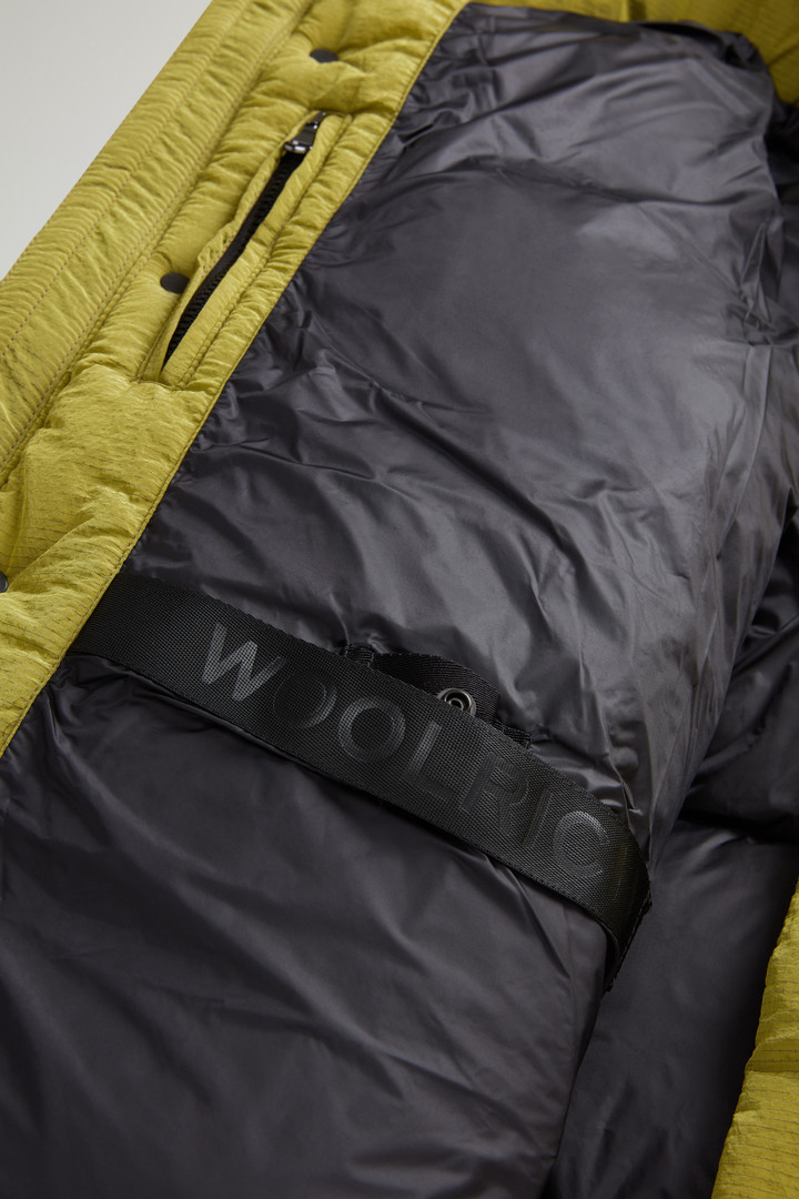 Short Parka in Olmetex Ripstop Nylon by Todd Snyder Yellow photo 13 | Woolrich