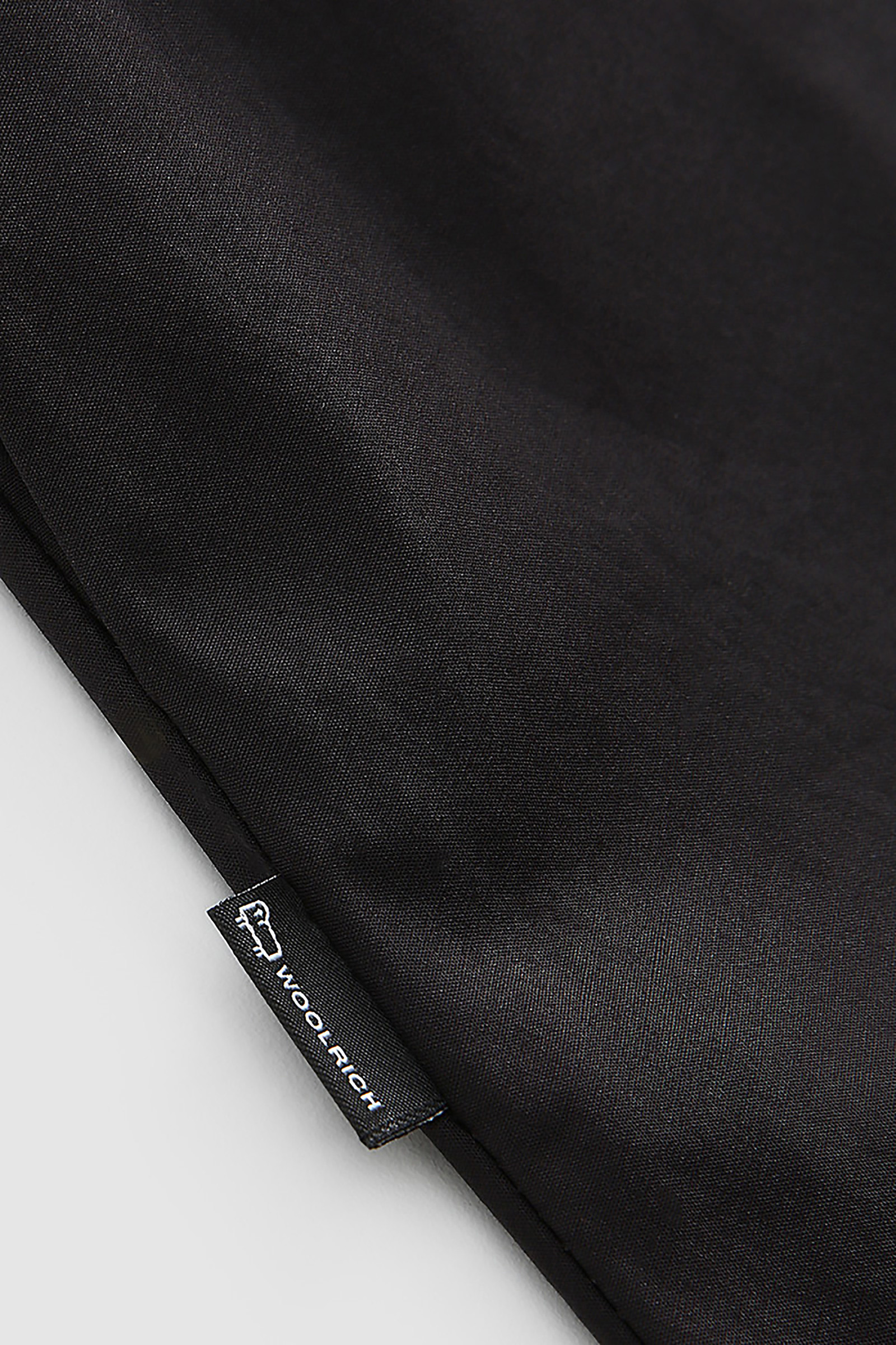 Vestido midi de popelina de puro algodón negro photo 4 | Woolrich