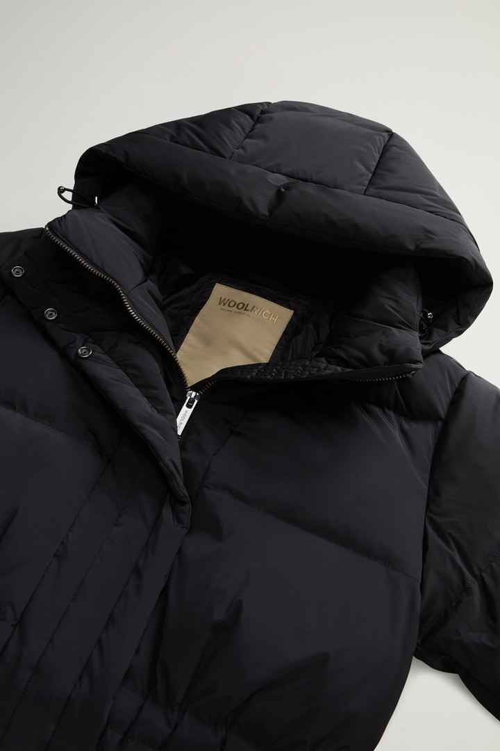 Alsea Stretch Nylon Down Jacket with Removable Hood Black photo 6 | Woolrich