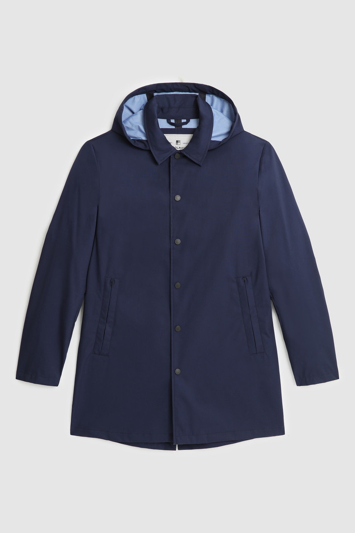 Triple-layer cotton car coat