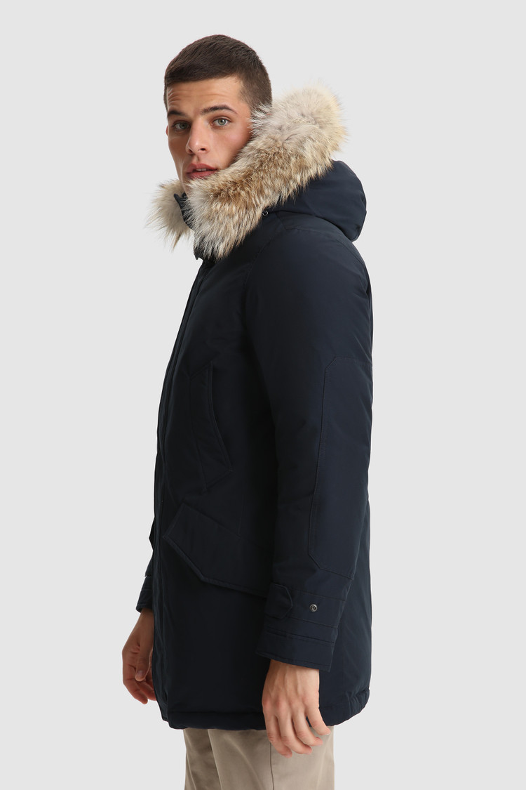 Polar Parka con collo alto e pelliccia removibile