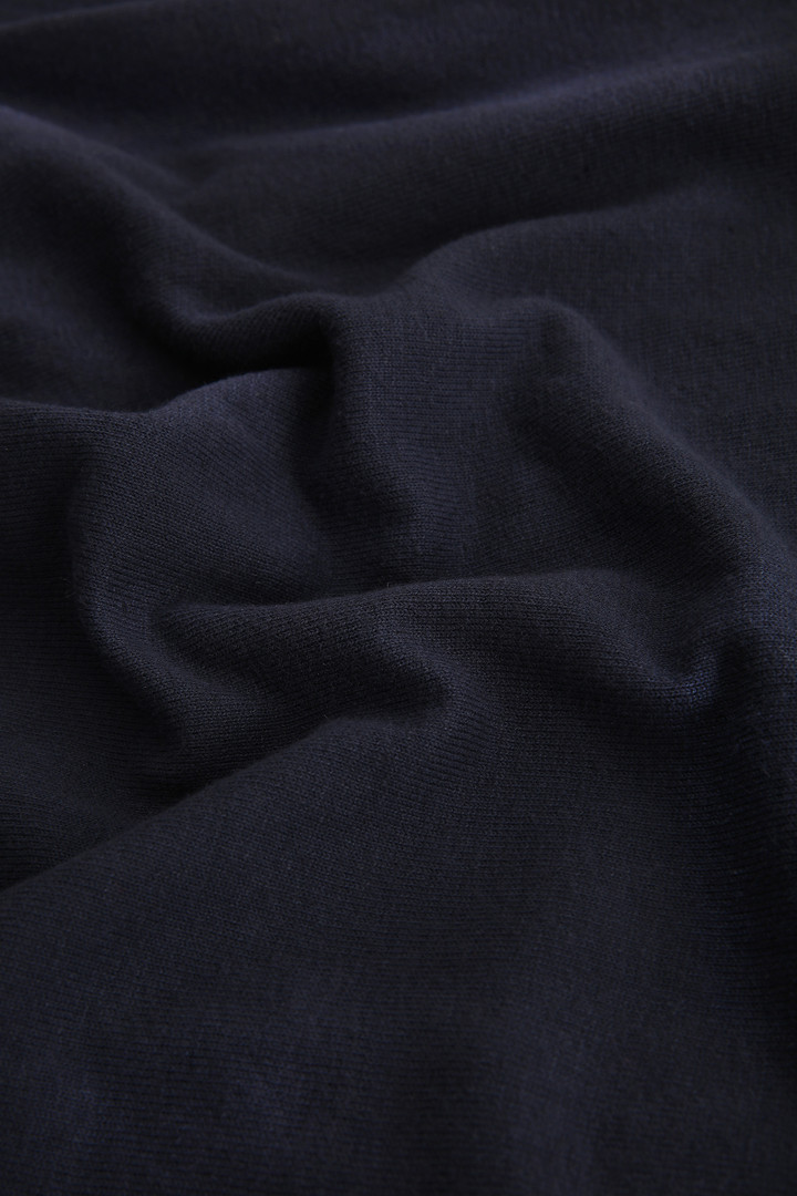 Cotton linen crew neck