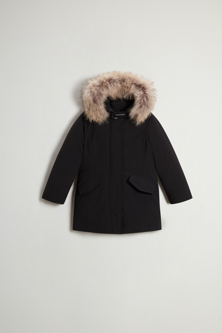 Arctic Parka voor meisjes van Urban Touch met afneembare bontkraag Zwart photo 1 | Woolrich