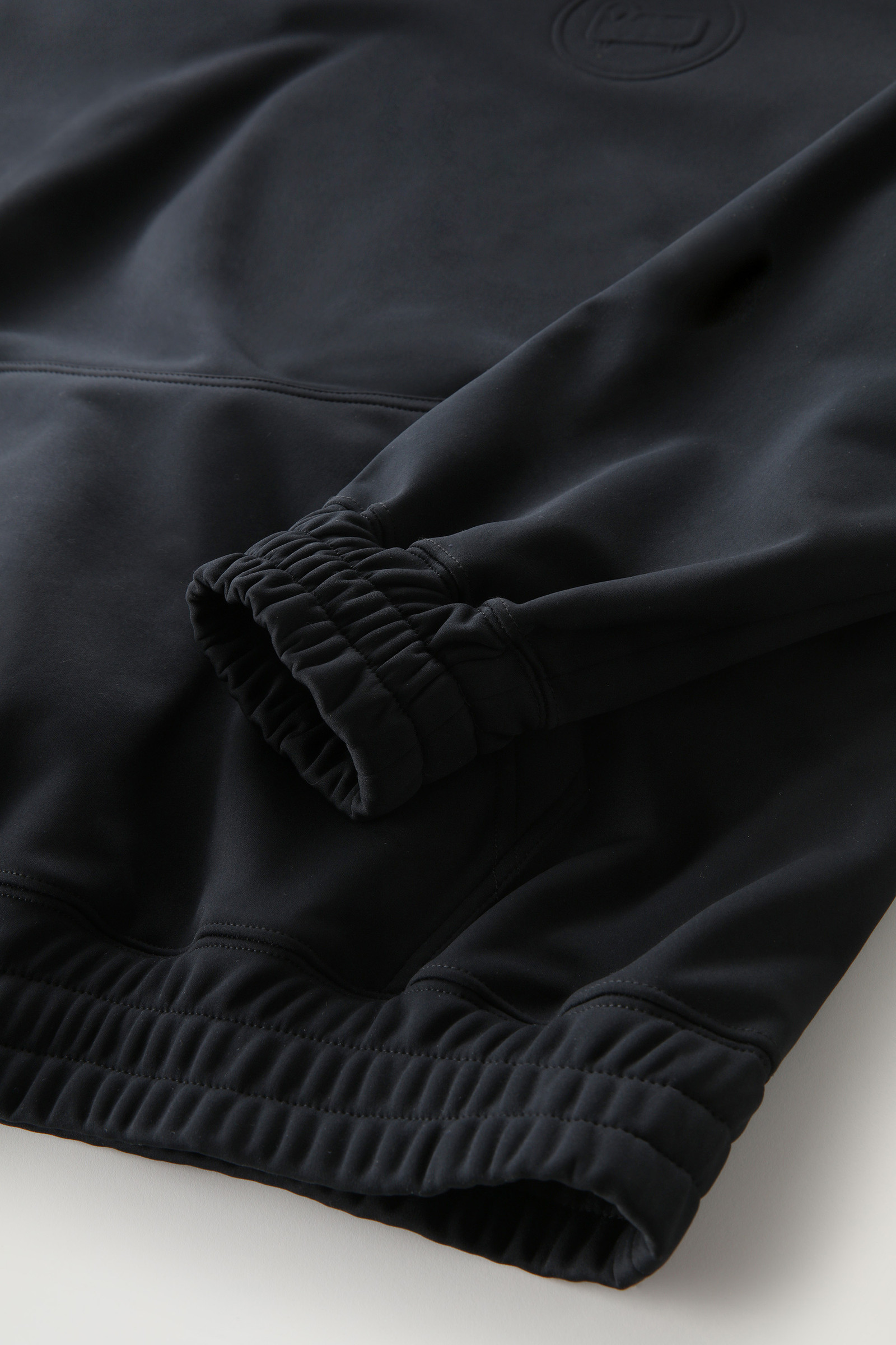 Technical Fleece Hooded Sweatshirt Black photo 7 | Woolrich