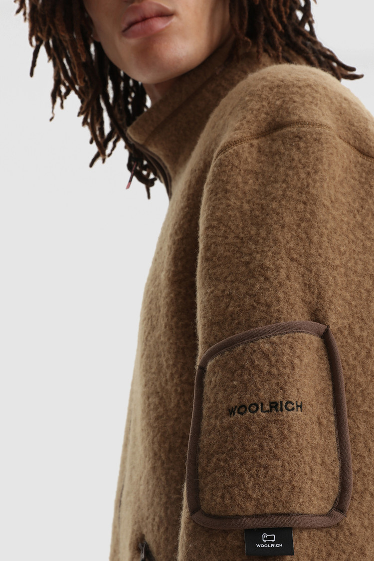 Terra Light Melton full-zip pullover