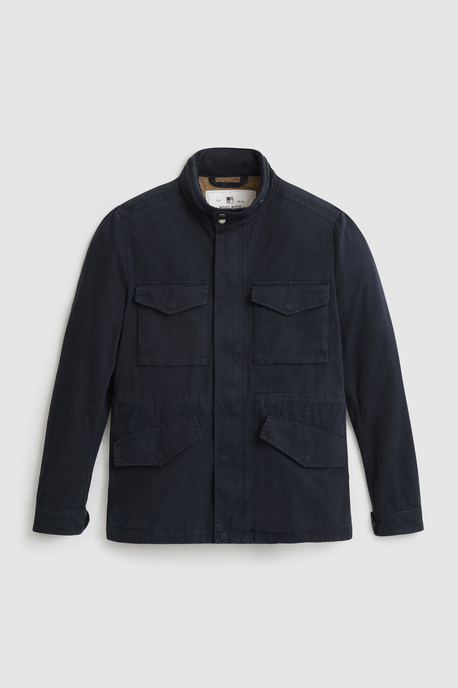 Pure Cotton Field Jacket Blue photo 8 | Woolrich