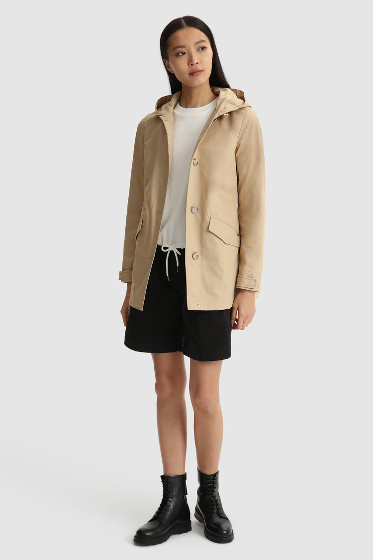 Parka Jessamine de algodón de triple capa