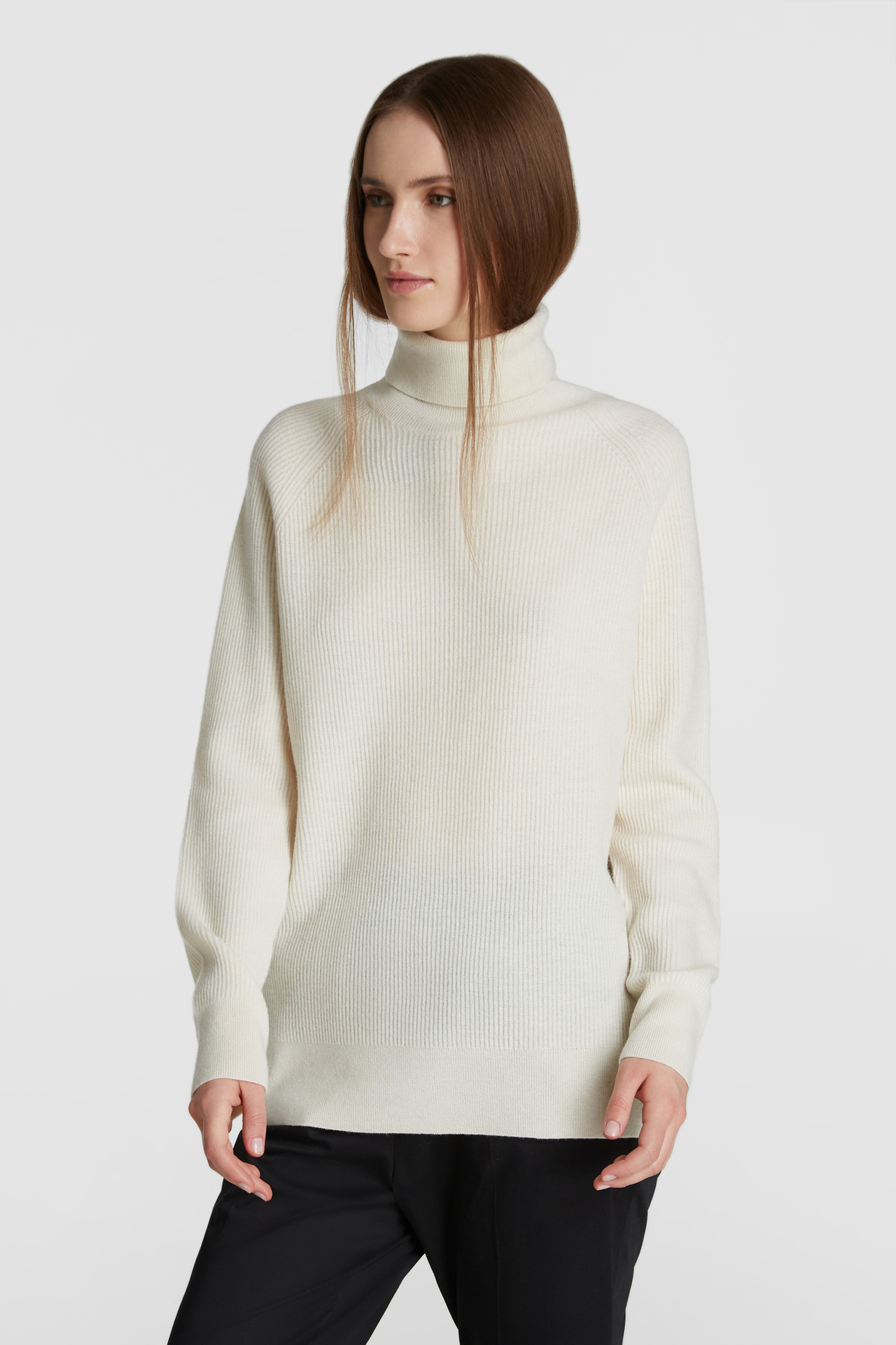 Maglione Cashmere A Collo Alto