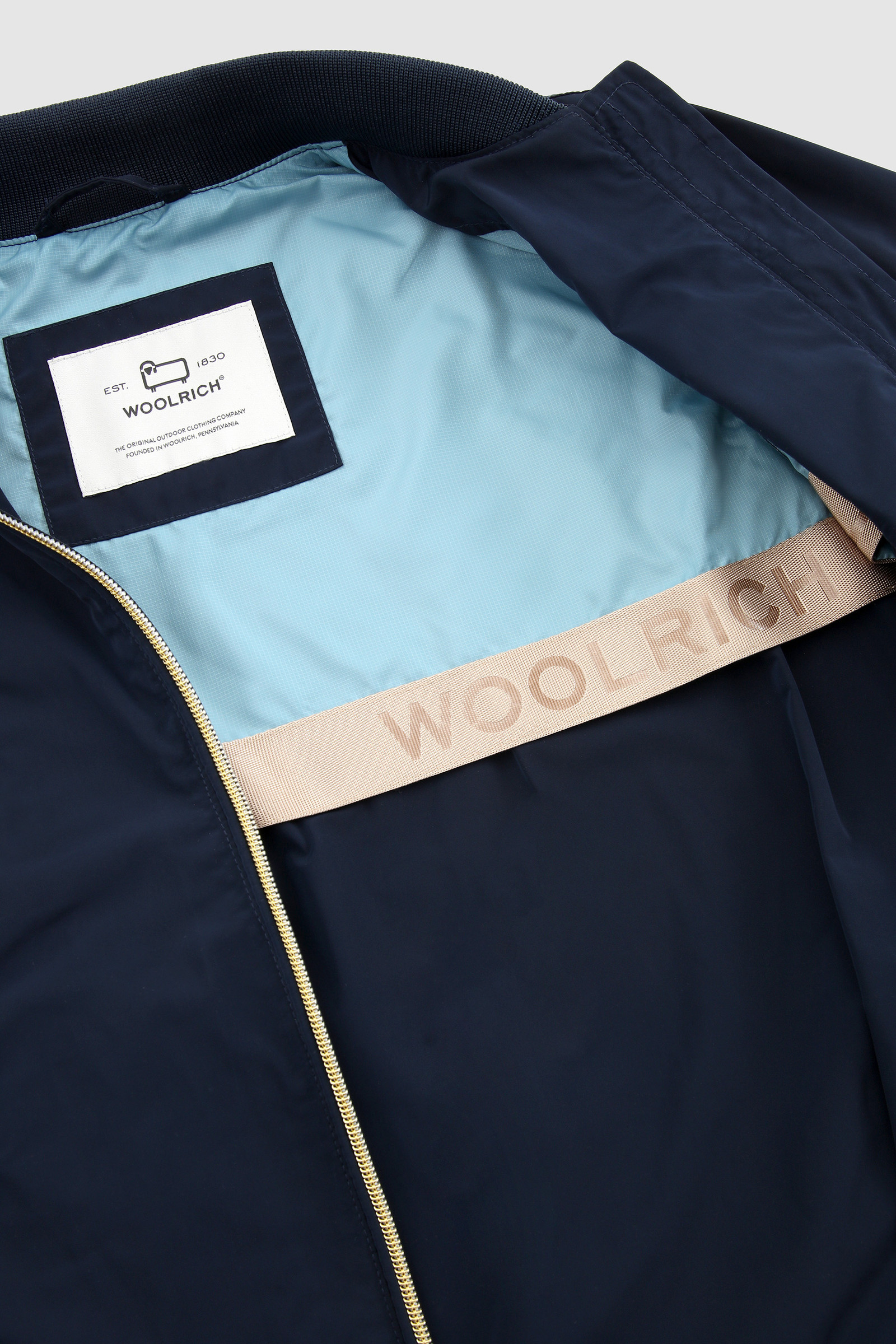 Bomber Charlotte da bambina blu photo 8 | Woolrich