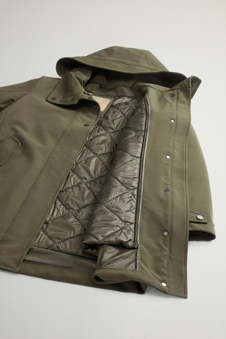 Firth Parka 2-en-1 en Tech Softshell Vert photo 8 | Woolrich