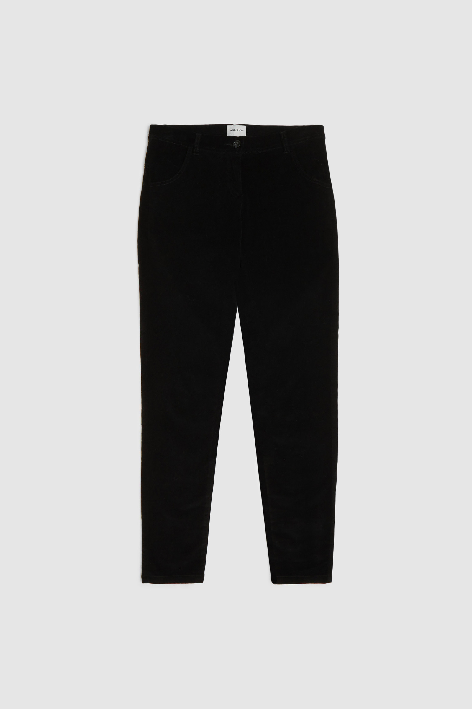 Pantaloni in velluto stretch