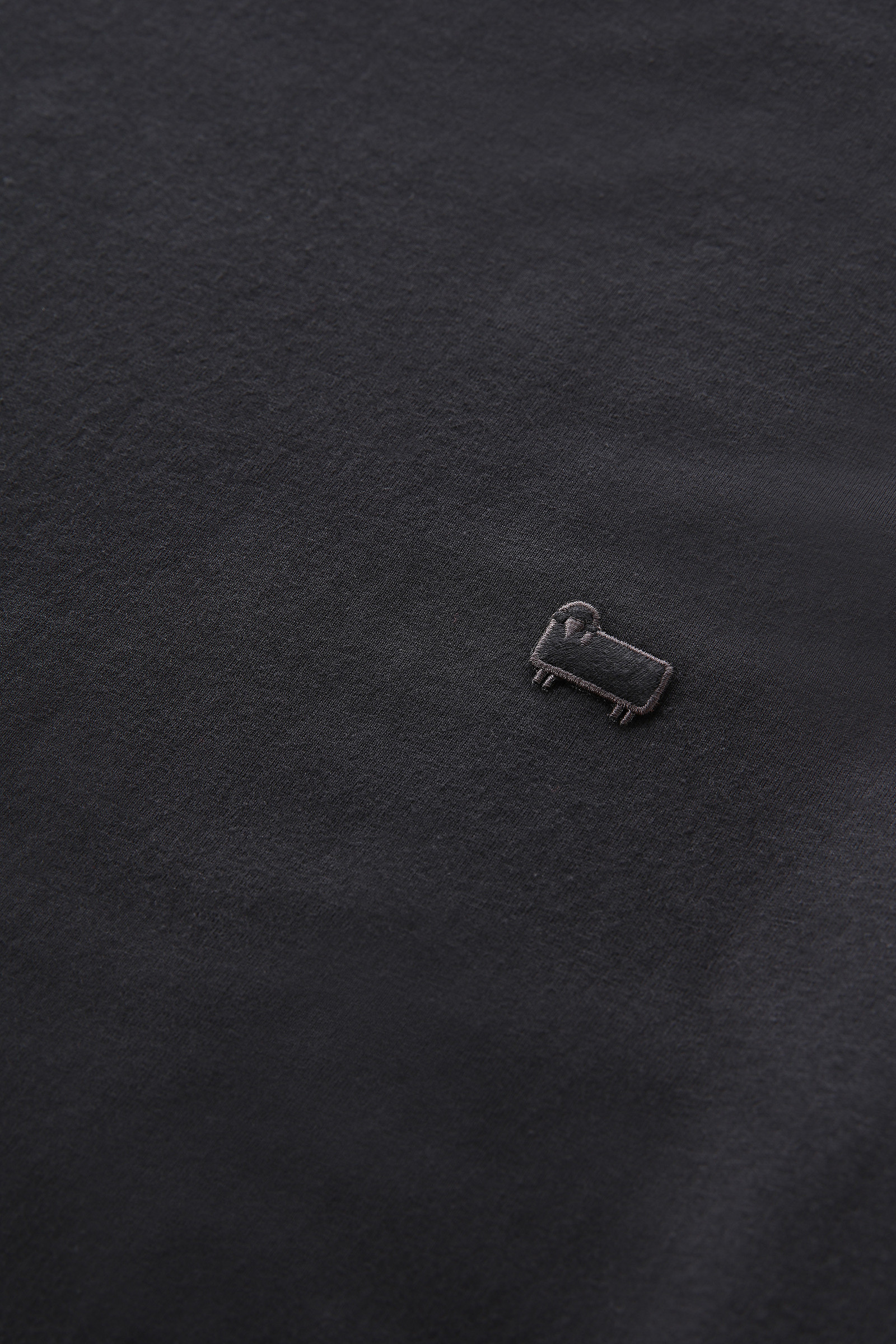 Camiseta de algodón con logo negro photo 7 | Woolrich