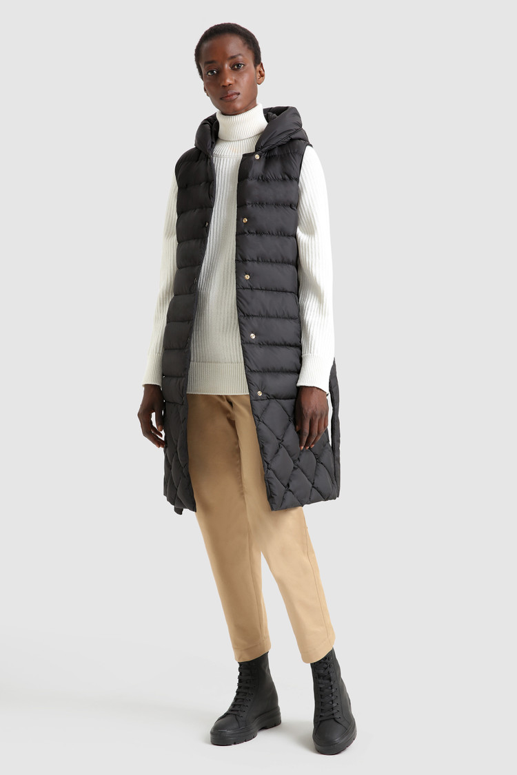 Ellis long quilted Vest