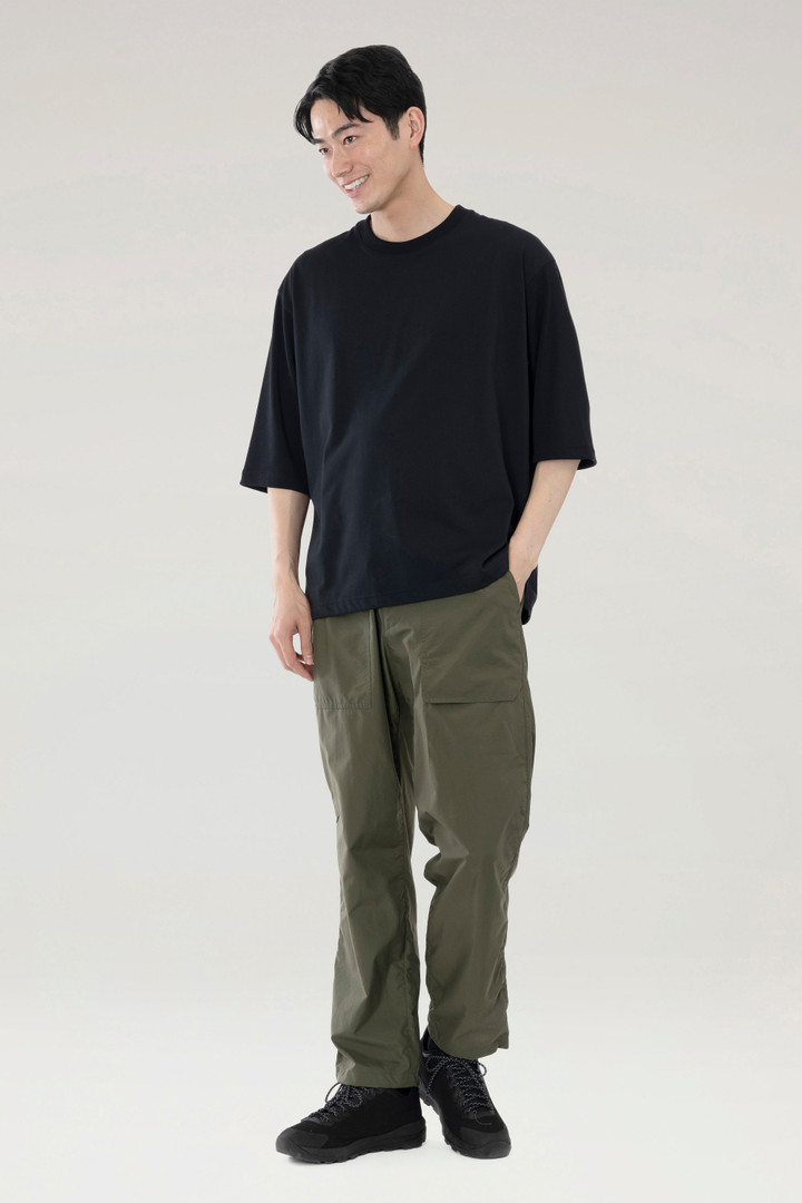Ranch Pants in Recycled Nylon Green photo 4 | Woolrich