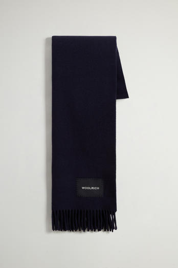 Schal aus reiner Schurwolle Blau | Woolrich