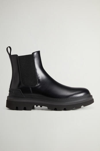 Chopper Chelsea Boots Black | Woolrich