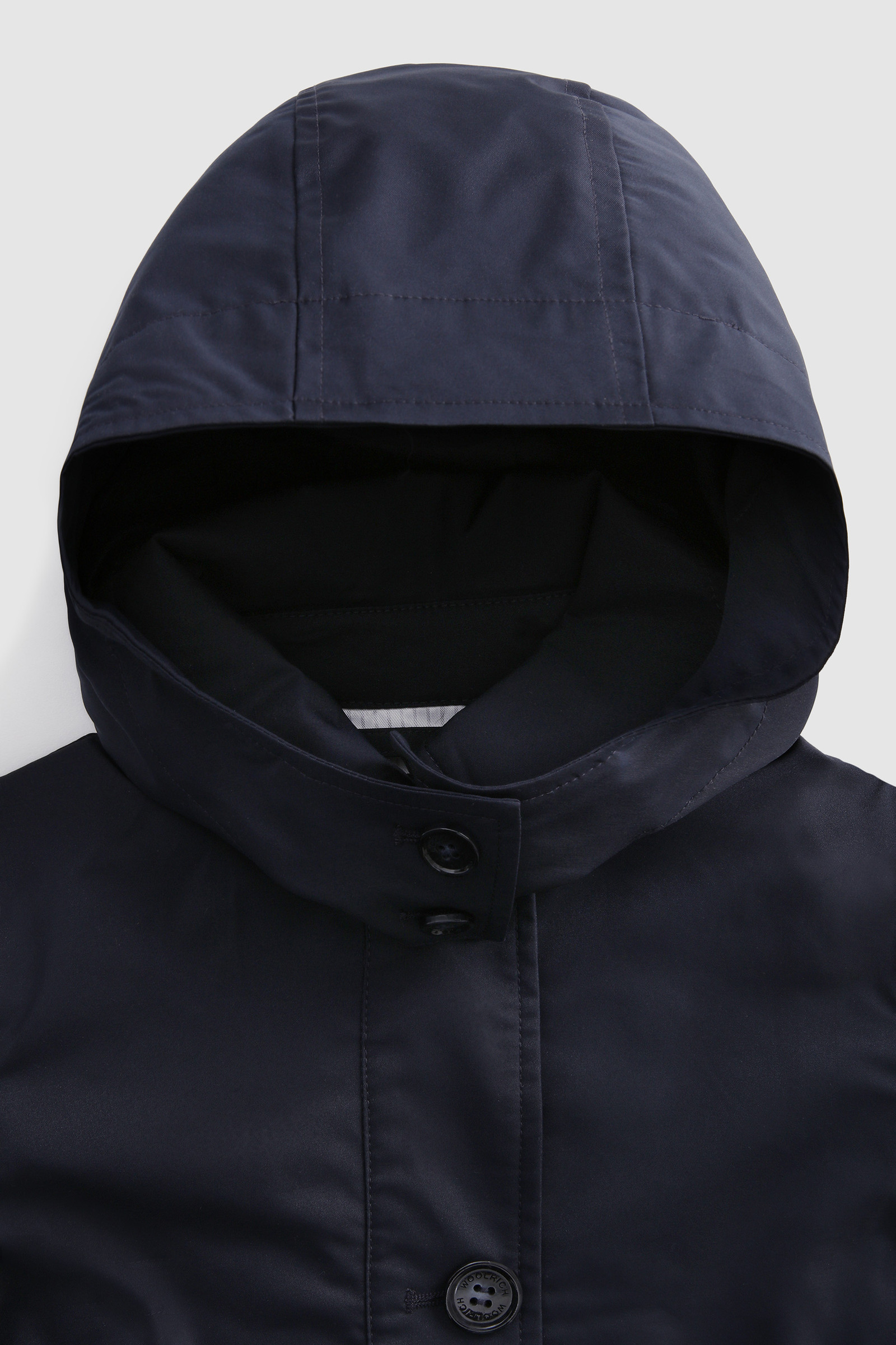 Trench da bambina in Stretch Twill blu photo 3 | Woolrich