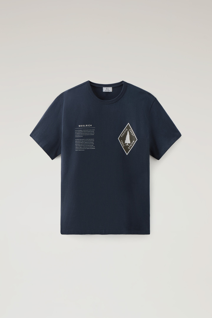 U.S. Trails T-shirt van zuiver katoen Blauw photo 5 | Woolrich