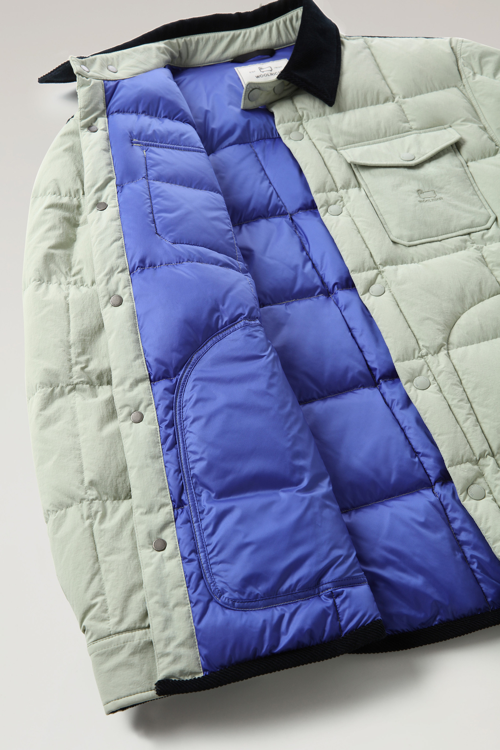 Heritage Terrain Überhemd aus Taslan-Nylon Grün photo 9 | Woolrich
