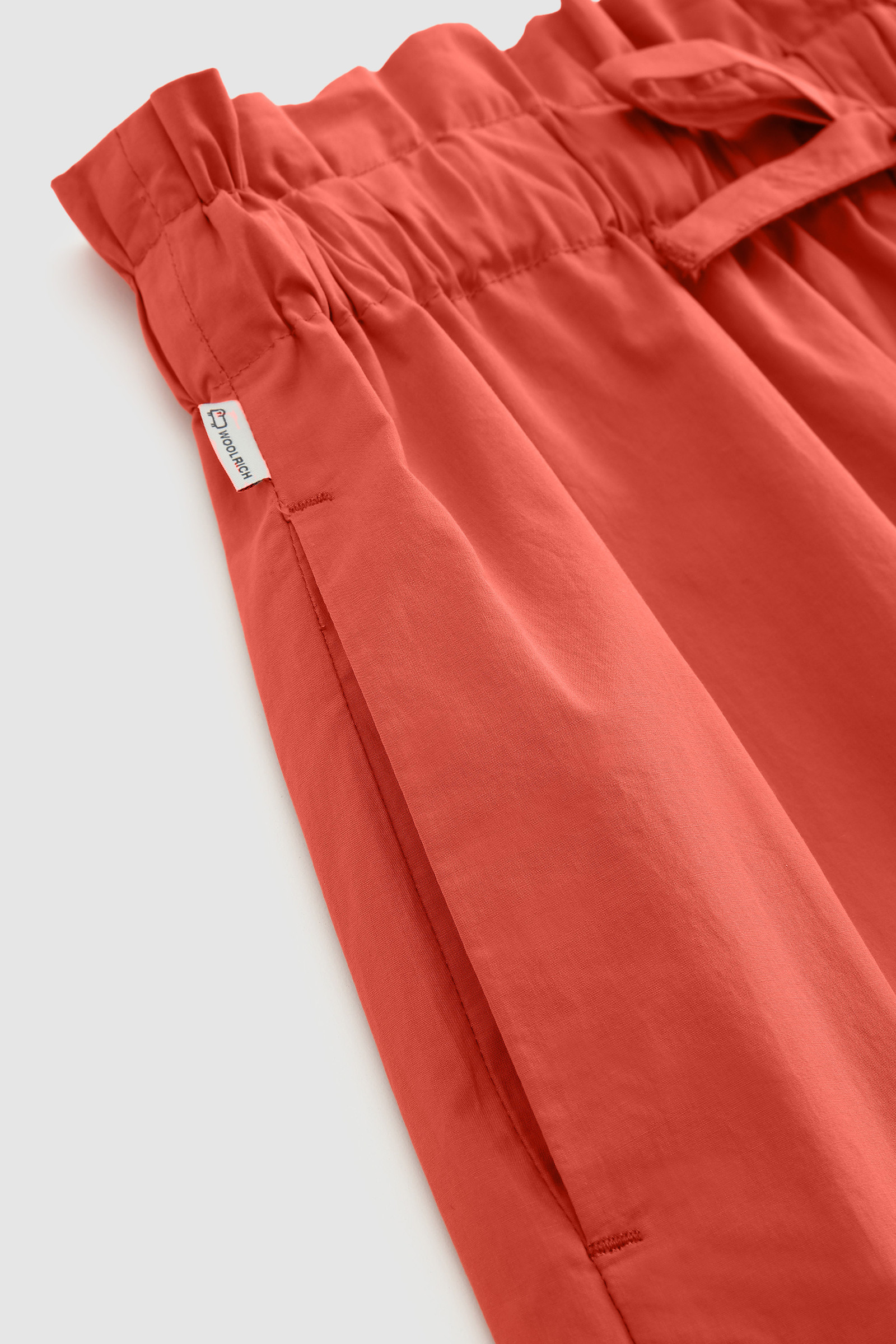 Cotton Poplin Shorts Red photo 6 | Woolrich